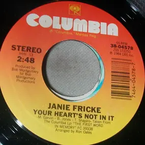 Janie Fricke - Your Heart's Not In It