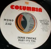 7inch Vinyl Single - Janie Fricke - Baby It's You