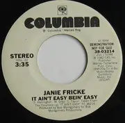 7inch Vinyl Single - Janie Fricke - It Ain't Easy Being Easy