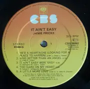 LP - Janie Fricke - It Ain't Easy