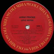 LP - Janie Fricke - Love Notes