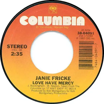 Janie Fricke - Tell Me A Lie