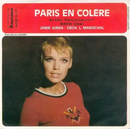 Janie Jurka , Orchestre Louis Marischal - Paris en Colère
