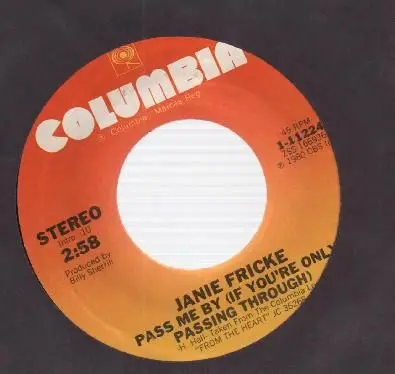 Janie Fricke - Pass Me By (If You're Only Passing Through)