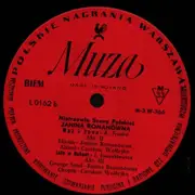 10'' - Janina Romanówna - Mistrzowie Sceny Polskiej - Mono