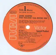LP - Janis Martin - That Rockin' Gal Rocks On