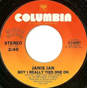 Janis Ian - Boy I Really Tied One On / Aftertones