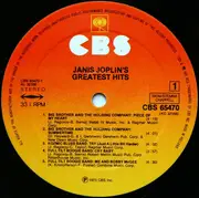 LP - Janis Joplin - Greatest Hits