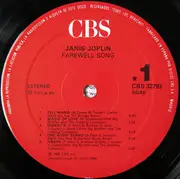 LP - Janis Joplin - Farewell Song