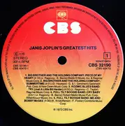 LP - Janis Joplin - Greatest Hits