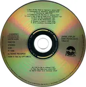CD - Janis Joplin - Live In San Francisco 1966/67