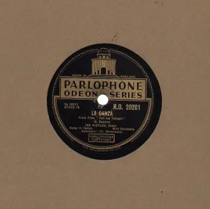 Jan Kiepura - La Danza/ Tell Me To-Night