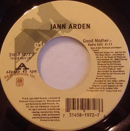 Jann Arden - Good Mother