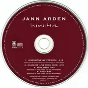 CD Single - Jann Arden - Insensitive