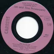 7inch Vinyl Single - Janny Loseth & Tina Provenzano - Hot Blood