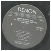 LP - Janos Starker / Bach / Haydn / Schubert a.o. - The Most Beautiful Melodies - OBI + Insert