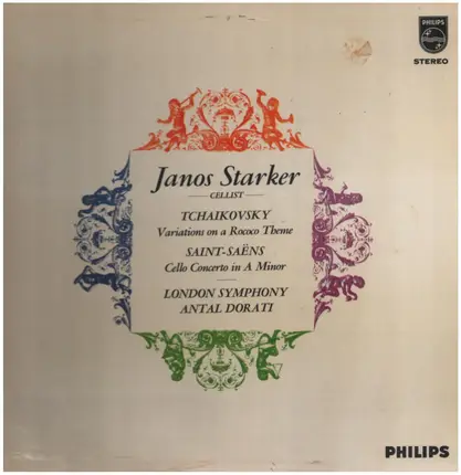 Janos Starker, cello - Tchaikovsky, Saint-Saens