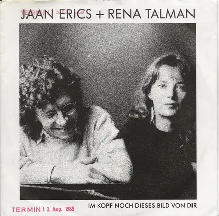 Jaan Erics , Rena Talman - Im Kopf noch dieses Bild von dir