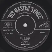 7inch Vinyl Single - Jaap Fischer - Om Je Geld - Black Label