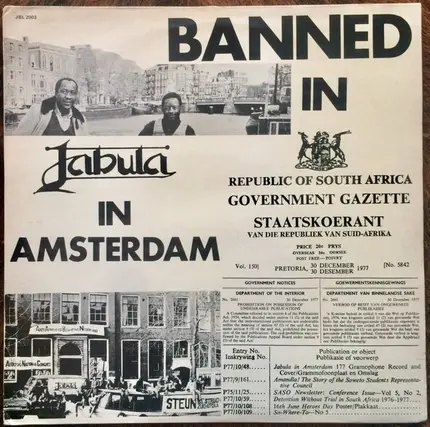 Jabula - Jabula In Amsterdam