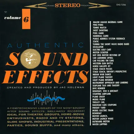 Jac Holzman - Authentic Sound Effects Volume 6