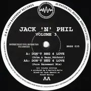 12inch Vinyl Single - Jack n Phil - Volume 3 - 1st Pressing