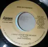 7inch Vinyl Single - Jack Overshiner - I Don't Know The Reason (A Fool)