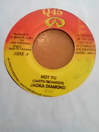 Jack-A-Diamond - Not Yu