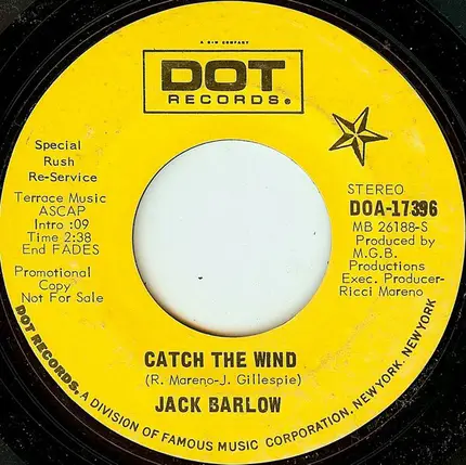Jack Barlow - Catch the Wind