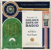 LP - Jack Benny And Frank Knight - Remember The Golden Days Of Radio Volume 1