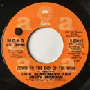 7inch Vinyl Single - Jack Blanchard & Misty Morgan - Down To The End Of The Wine