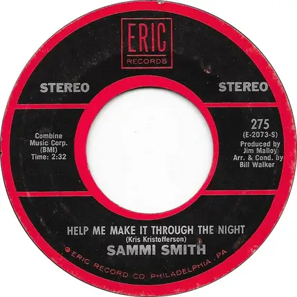 Jack Blanchard & Misty Morgan / Sammi Smith - Tennessee Bird Walk / Help Me Make It Through The Night