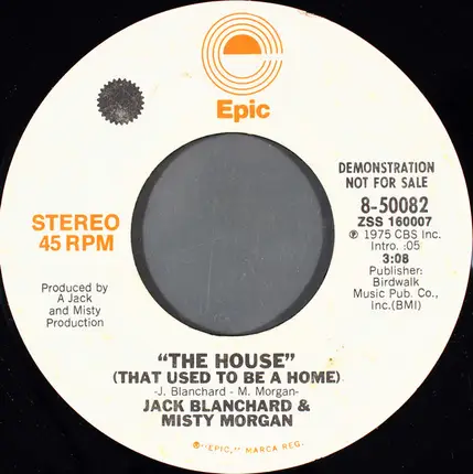 Jack Blanchard & Misty Morgan - The House (That Used To Be A Home)