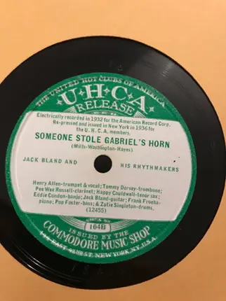 Jack Bland & His Rhythmakers - Who Stole The Lock? / Someone Stole Gabriel's Horn