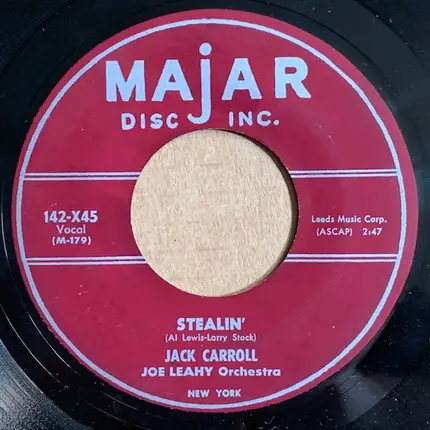 Jack Carroll - Loretta / Stealin'