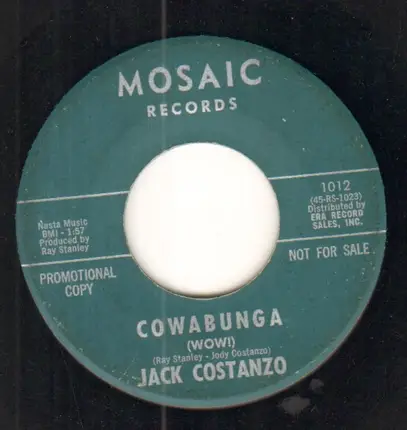 Jack Costanzo - Cowabunga (Wow!) / Cat Walk