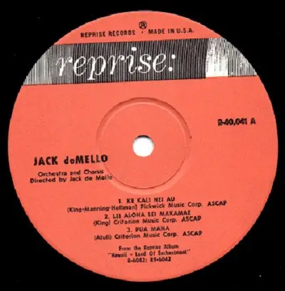 Jack de Mello - Hawaii - Land Of Enchantment