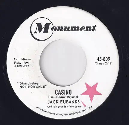 Jack Eubanks And His Sounds Of The South - Casino