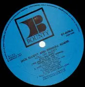 LP - Jack Elliott and Derroll Adams - Roll On Buddy - ORIGINAL