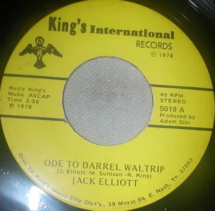 Jack Elliott - Ode To Darrel Waltrip