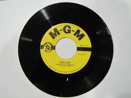 Jack Fina And His Orchestra - Long Ago / Rustic Rhapsody