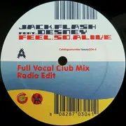 12inch Vinyl Single - Jack Flash Feat. Desney Bailey - Feel So Alive