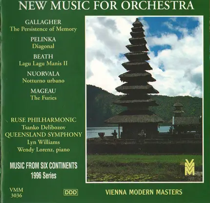 Jack Gallagher , Werner Pelinka a.o. - New Music For Orchestra (Music From Six Continents: 1996 Series)