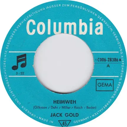 Jack Gold - Heimweh
