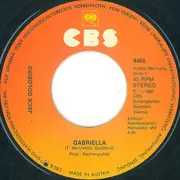 7inch Vinyl Single - Jack Goldbird - Gabriella