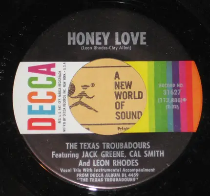Jack Greene and The Texas Troubadours - The Last Letter