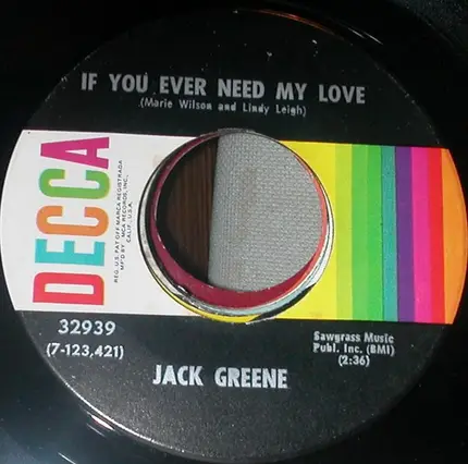 Jack Greene - Ask Me To Stay