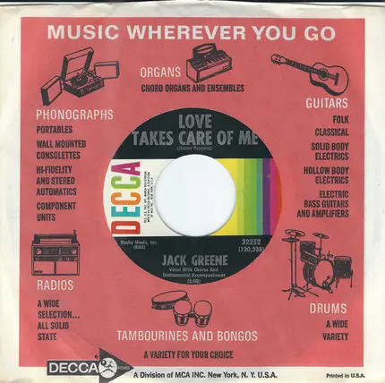 Jack Greene - Love Takes Care of Me