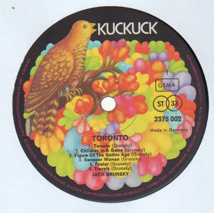 Jack Grunsky - Toronto