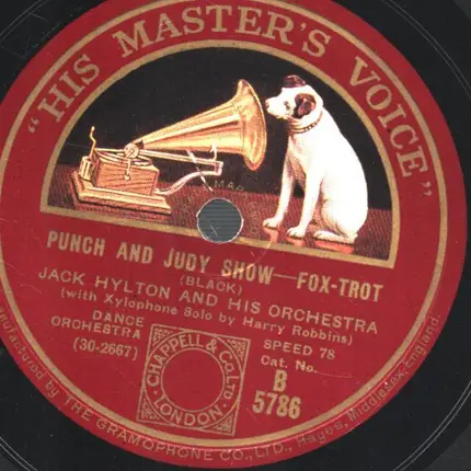 Jack Hylton And His Orchestra - Punch and judi show / Speaking of kentucky days